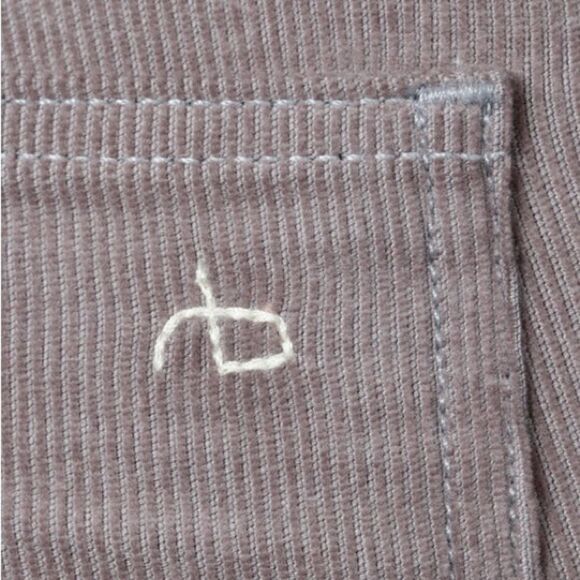 Rag & Bone NWT High Rise Skinny 5 Pocket Corduroy Jean in Nickle. Size 26. - Picture 4 of 9